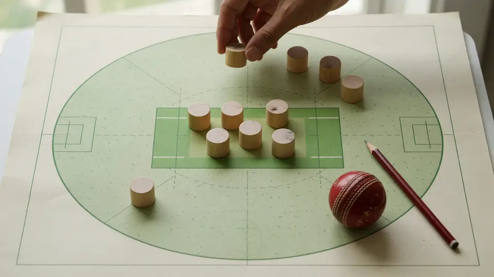 Player-pool frame for the playing-XI closing note.