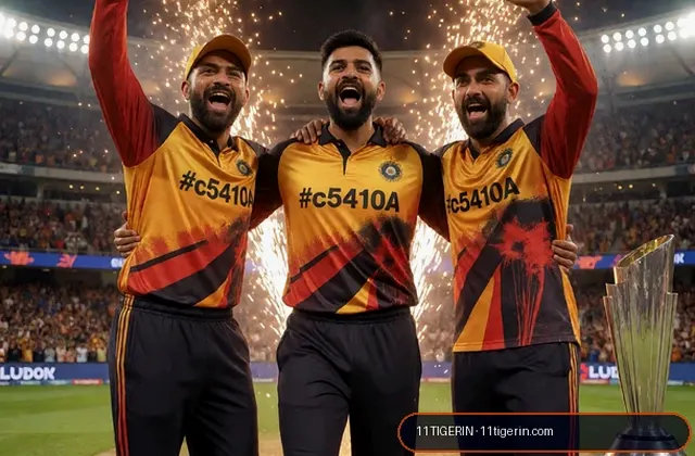 11TIGER (11TIGER) fantasy cricket & matchday visual 1